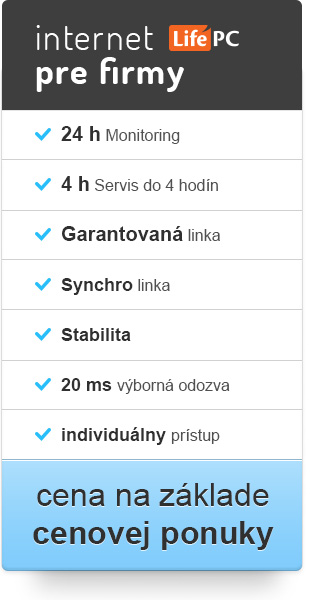 Internet pre firmy od LifePC